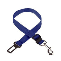 Petmonde-Ceinture de sécurité ajustable pour chien, clip SFP, harnais de promenade pour chien-Bleu-Petmonde