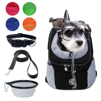 Petmonde-Sac de transport pour chien, sac à dos de sortie pour animaux de compagnie-Noir-S 0-5kg-Petmonde