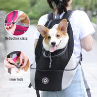 Petmonde-Sac de transport pour chien, sac à dos de sortie pour animaux de compagnie-Noir-S 0-5kg-Petmonde