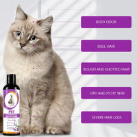 Petmonde-Shampooing adoucissant pour animaux de compagnie, gel douche pour chiot, chien et chat - 237ml--Petmonde
