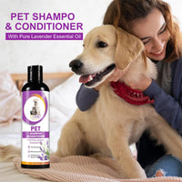 Petmonde-Shampooing adoucissant pour animaux de compagnie, gel douche pour chiot, chien et chat - 237ml--Petmonde