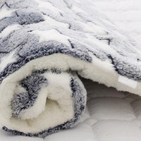 Petmonde-Tapis de couchage douillet, couverture polaire, litière et matelas confortables pour chiens de toutes tailles-E-S 32X25CM-Petmonde