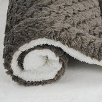 Petmonde-Tapis de couchage douillet, couverture polaire, litière et matelas confortables pour chiens de toutes tailles-N-S 32X25CM-Petmonde
