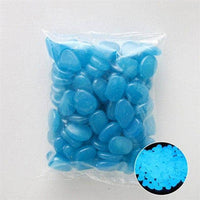 Petmonde-100 pièces cristaux lumineux décoration pour aquarium-Decoration-Bleu-Petmonde
