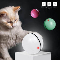 Petmonde-Ballon sauteur jouet interactif pour chat chaton mouvement aléatoire-chat--Petmonde