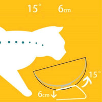 Petmonde-Bol antidérapant simple ou double pour chat chien gamelle de nourriture eau pour animaux de compagnie-chat--Petmonde