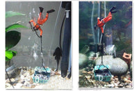 Petmonde-Chasseur de trésor plongeur figurine décoration d'aquarium avec bulleur de pompe à air-Decoration--Petmonde