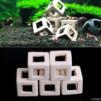 Petmonde-Décoration petits cubes en céramique abri pour crevettes et petits poissons pour aquarium-Decoration--Petmonde