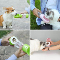 Petmonde-Distributeur d'eau et de nourriture portable bouteille d'eau pour chien et chat-chien--Petmonde