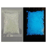 Petmonde-Grains de sable lumineux belles couleurs fluorescentes décoration d'aquarium-Substrat-Bleu ciel-Petmonde
