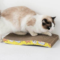 Petmonde-Grattoir pour chat broyeur à griffes en papier ondulé résistant à l'usure griffoir pour chat-chat--Petmonde