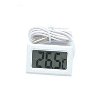 Petmonde-Hygromètre thermomètre avec affichage LCD pour aquarium terrarium reptile-Aquarium Temperature Controllers-Thermomètre blanc-Petmonde