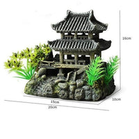 Petmonde-Maison grande taille en résine style Japon féodal décoration d'aquarium-Decoration-2-Petmonde