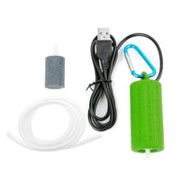 Petmonde-Mini pompe d'oxygène ultra-silencieuse USB pompe à air pour aquarium-Filtration et pompes-Vert-Petmonde