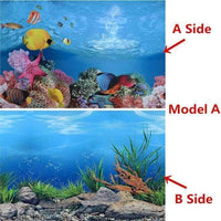 Petmonde-Mur de fond décoration d'aquarium double face paysage fond d'aquarium-Decoration-A-50x80cm-Petmonde