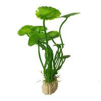 Petmonde-Plante artificielle de décoration aquarium fausse plante-Decoration-10cm vert 2-Petmonde