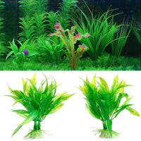 Petmonde-Plante artificielle herbe en plastique décoration pour aquarium-Decoration--Petmonde