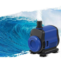 Petmonde-Pompe à eau submersible ultra-silencieuse haut débit ajustable fontaine pour grand aquarium bassin-Filtration et pompes-14W 1000L/h-Petmonde